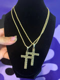 NUG CROSS NECKLACE
