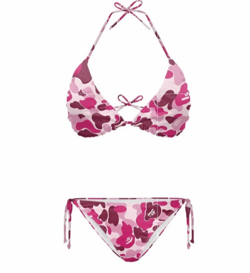 PINK BAPE BATHING SUIT